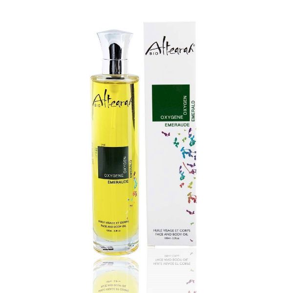 Olio secco viso corpo Smeraldo Altearah Bio | Huile Emeraude