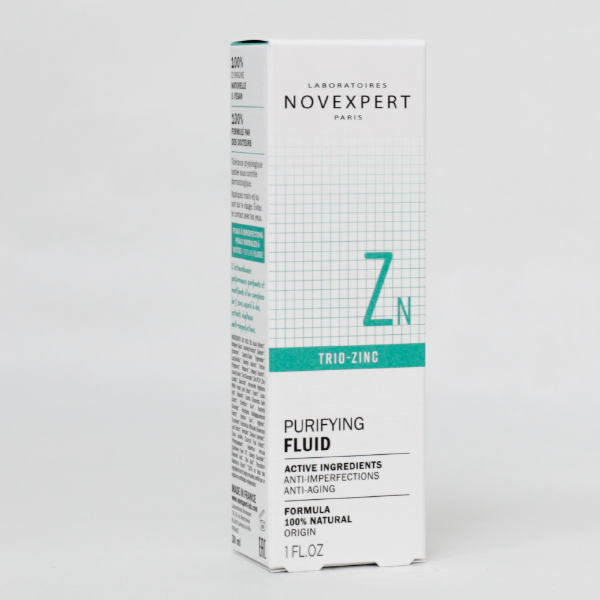 Fluido viso pelle impura Trio Zinc Novexpert | Fluide pureté Trio Zinc