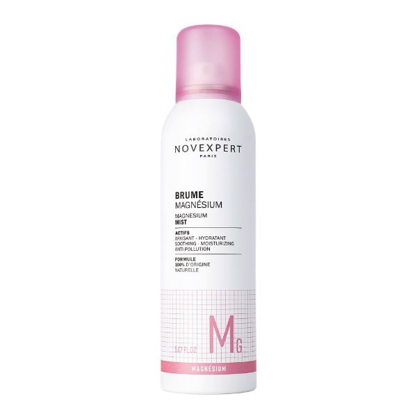 Brume per Pelli Sensibili al Magnesio | Spray Lenitivo e Idratante Viso Novexpert