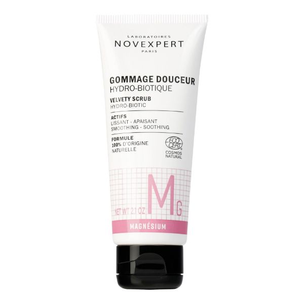 Scrub viso pelle sensibile Magnesium Novexpert | Gommage douceur  Magnesium