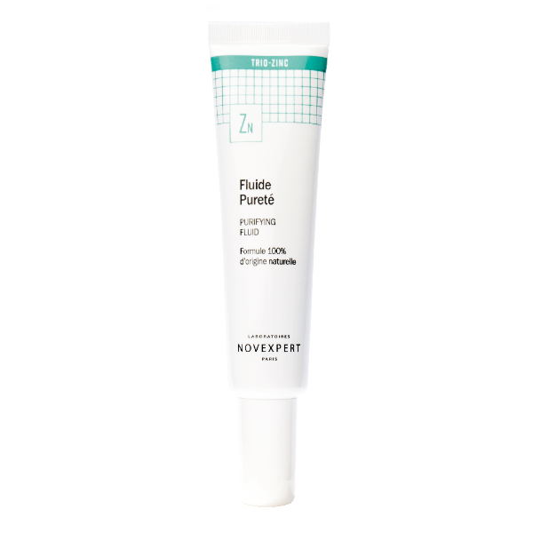 Fluido viso pelle impura Trio Zinc Novexpert | Fluide pureté Trio Zinc