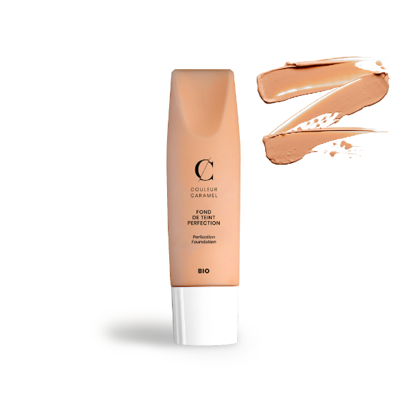 Fondotinta fluido perfection n.34 beige orangé Couleur Caramel